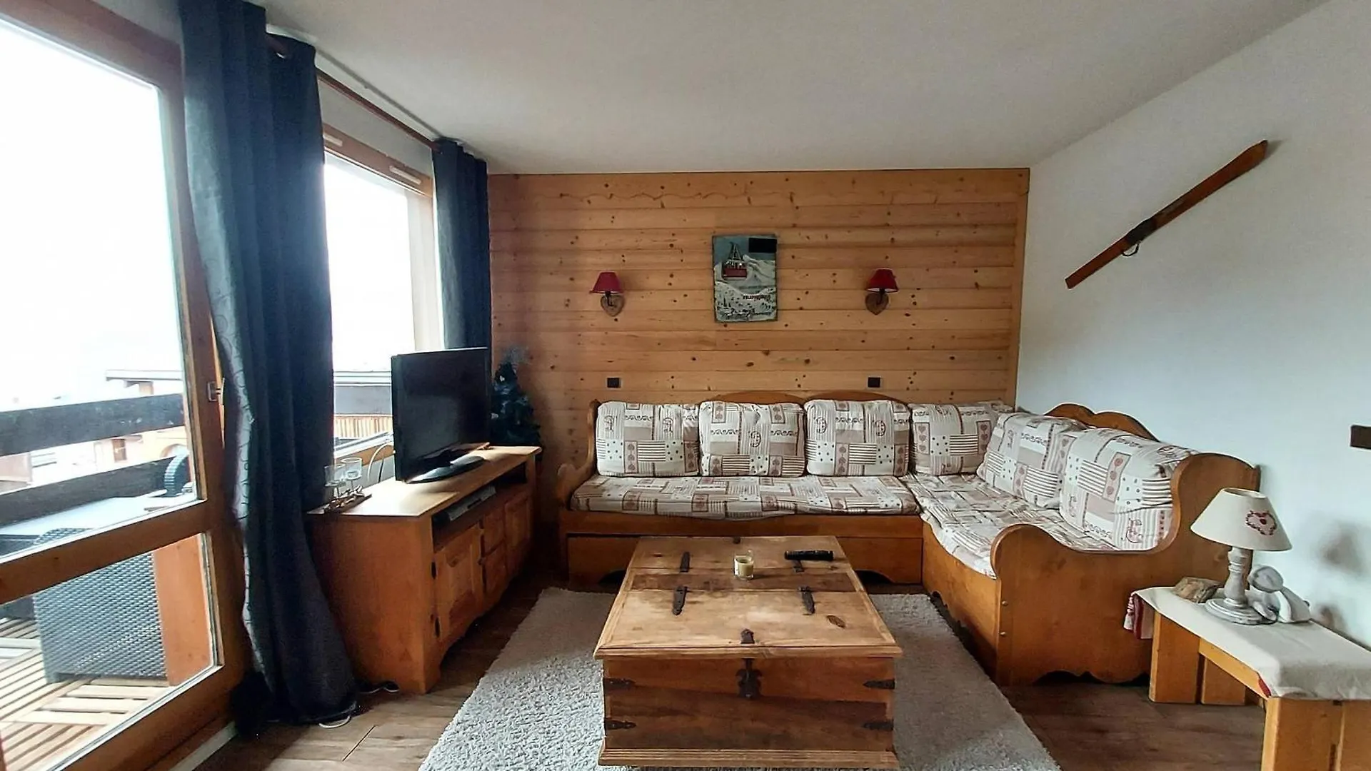 Charmant 2P, 5 Pers, Centre La Plagne, Parking, Casier A Skis - Fr-1-353-127